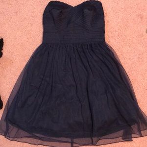 Navy blue dress